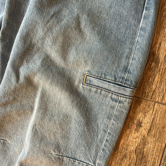 Denim Forum ARITZIA The Lou Hi-rise Jean 7 yrs blue taboo size 30 - Picture 6 of 10